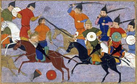 fight between chineses and mongols